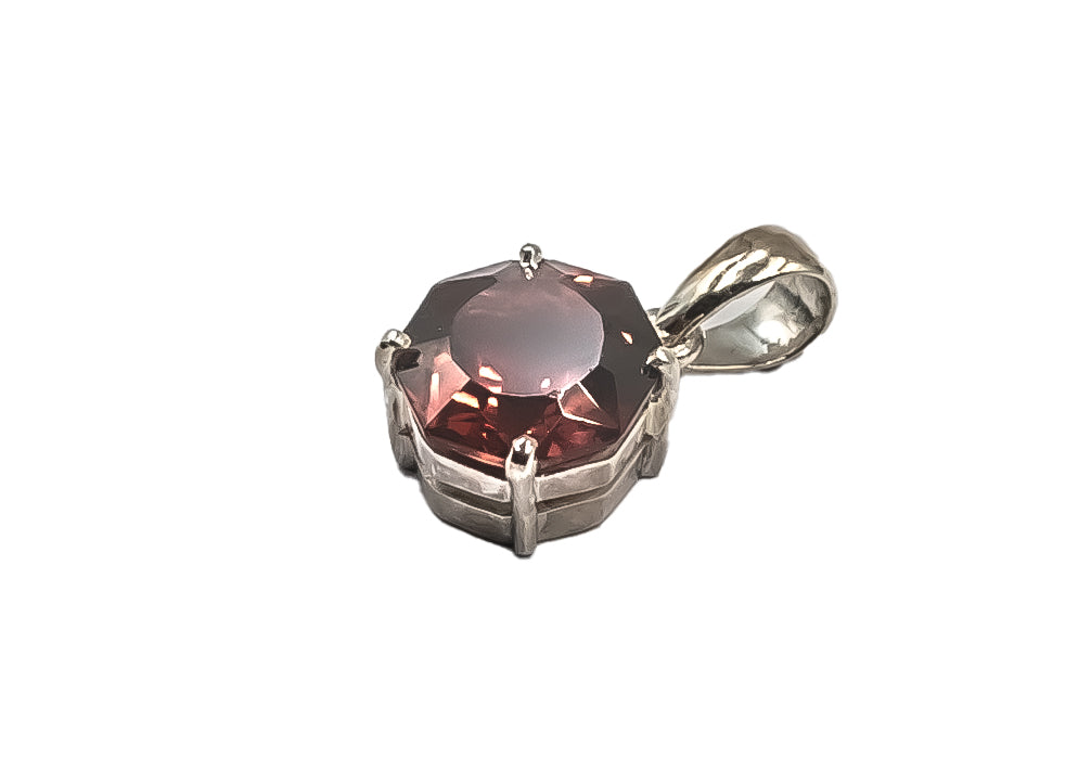 Garnet Dutch Cut Pendant