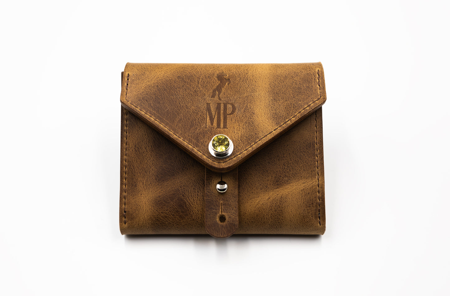 Tan Country Cow Leather Purse