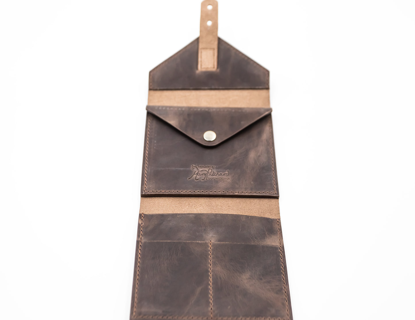 Brown Country Cow Leather Purse