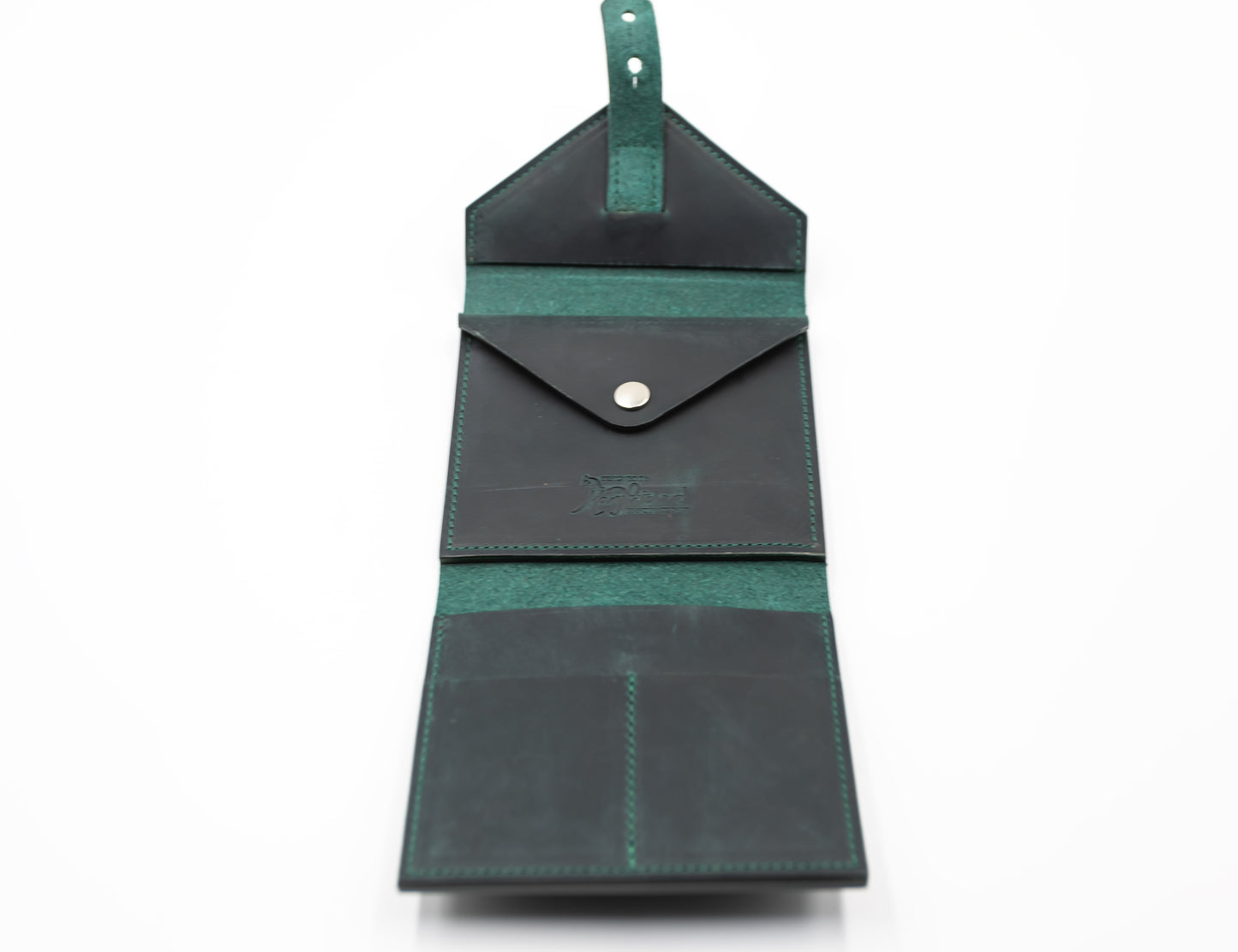 Turquoise Country Cow Leather Purse