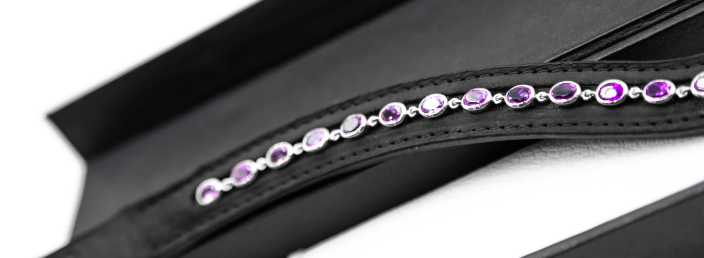 Amethyst Browband - MP Equestrian 