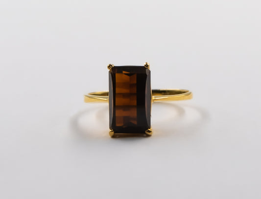 Tourmaline Gold Ring